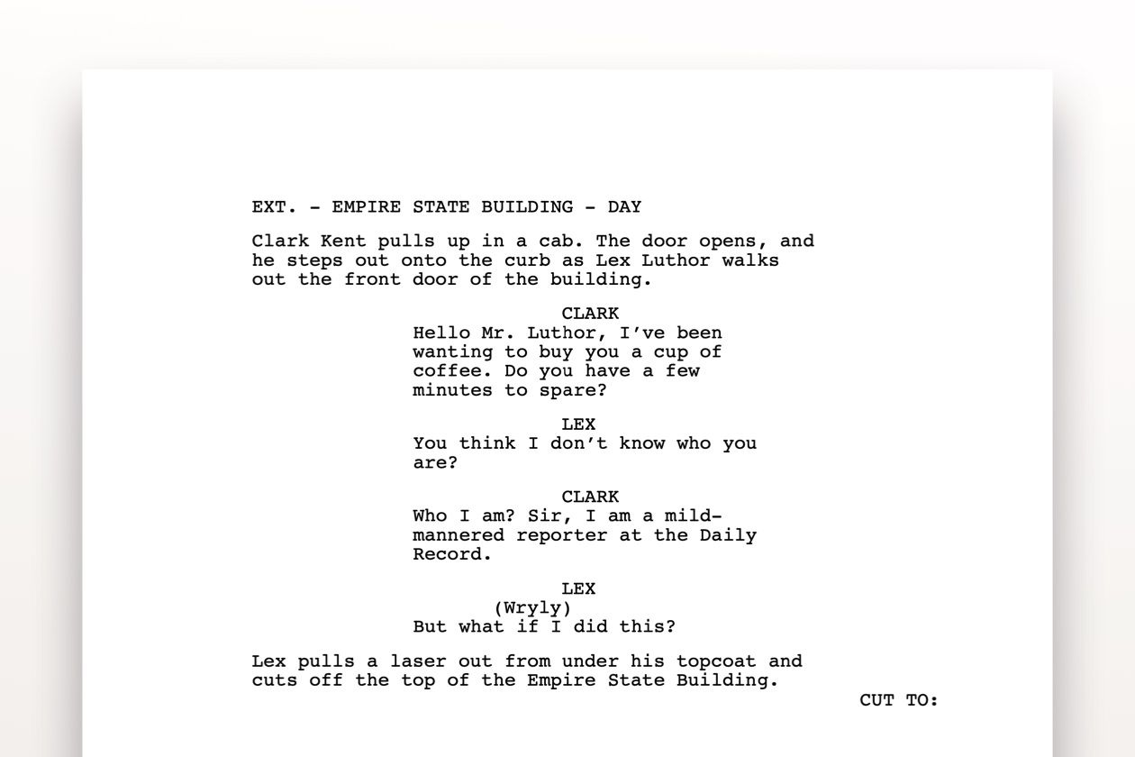 Formatting a “Hollywood Standard” Screenplay with Ulysses Part 26