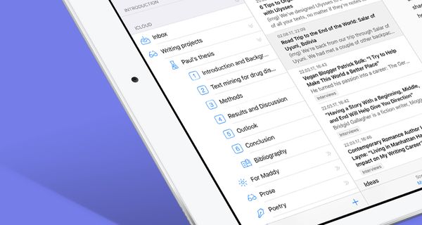 Ulysses 12: Small Refinements for More Productivity